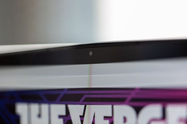 The Asus Chromebook Flip CX5 webcam.