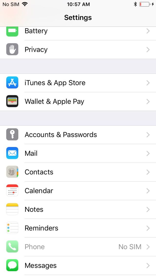 Disable image autoloading on an iPhone: 