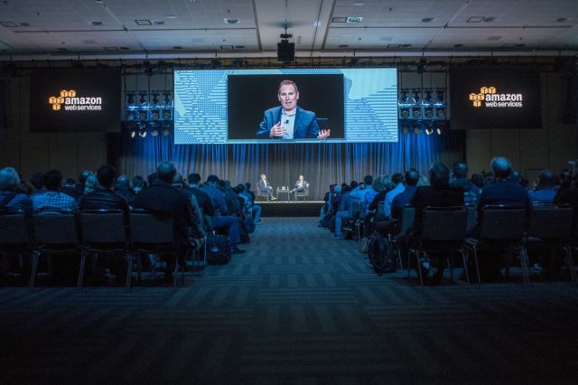 Amazon Web Services Head Andrew Jassy Speaks At The AWS Summit