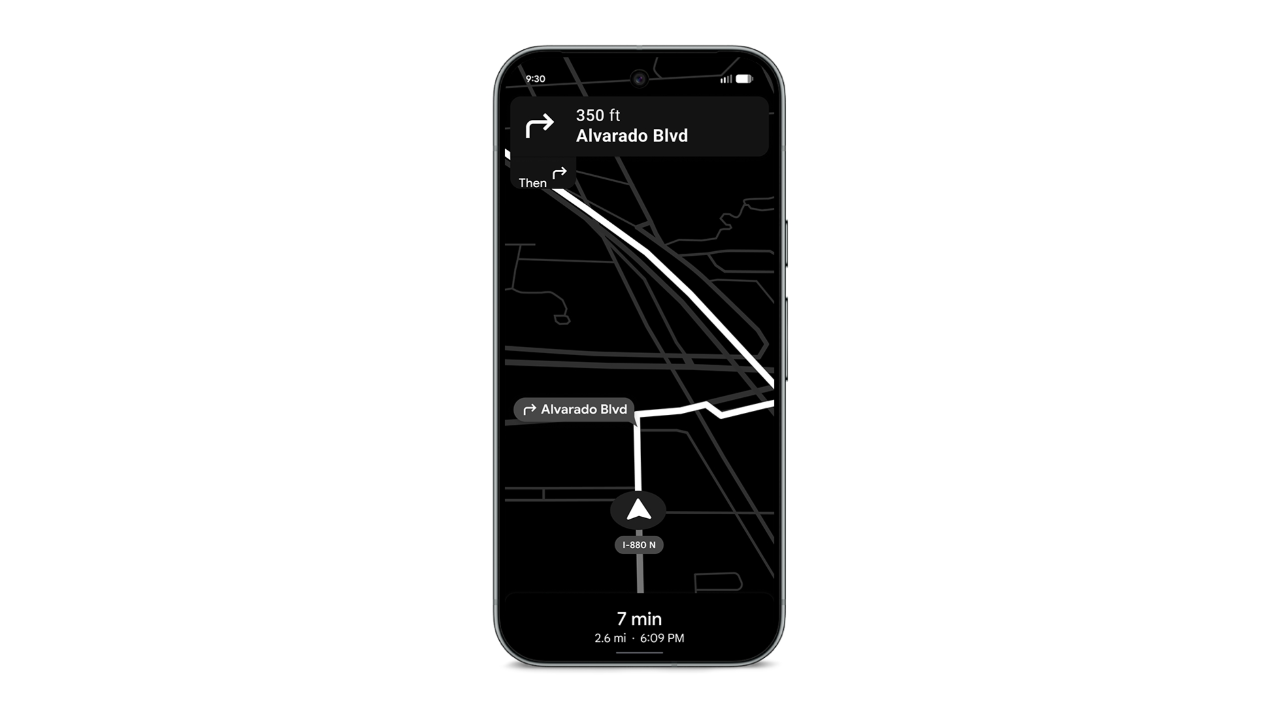 The new Power Saving Mode in Google Maps from the November 2025 Pixel Drop