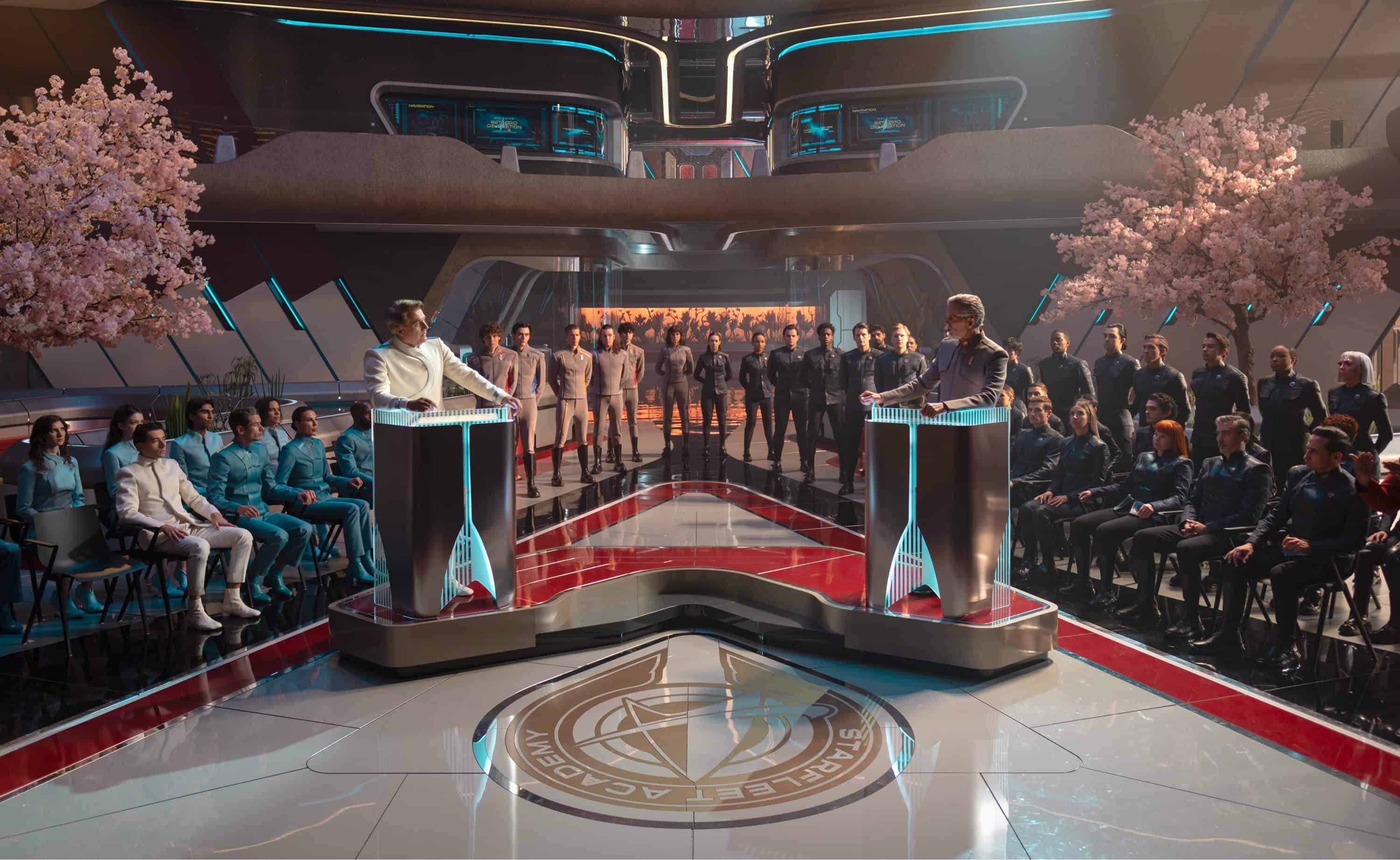 Scenes from Star Trek: Starfleet Academy