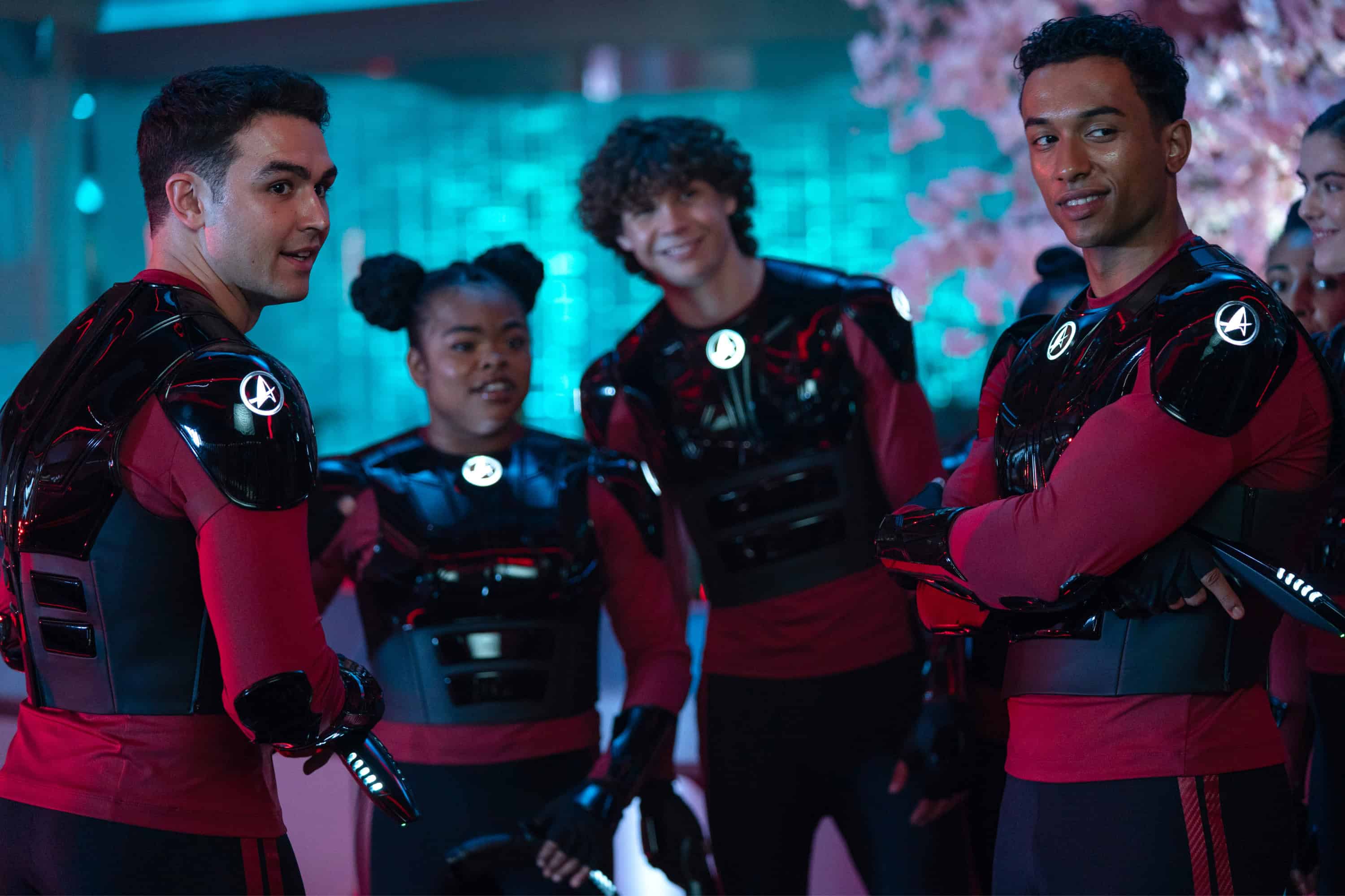 The cast of Star Trek: Starfleet Academy