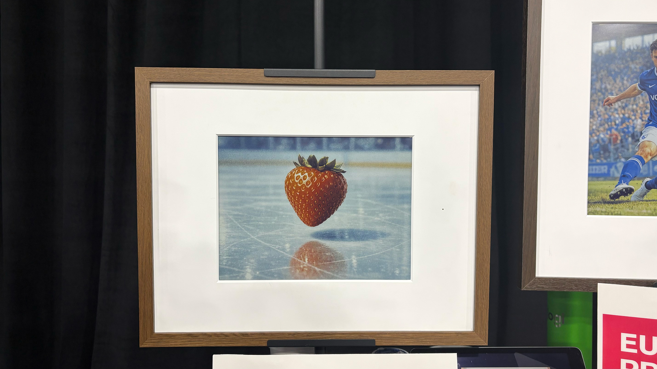 The Fraimic art display at CES