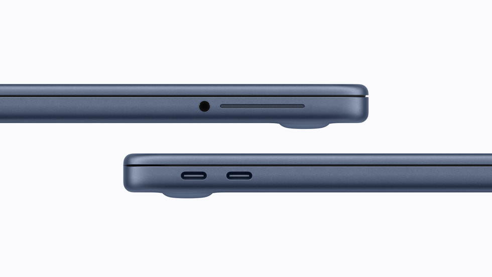 MacBook Neo headphone and USB-C ports