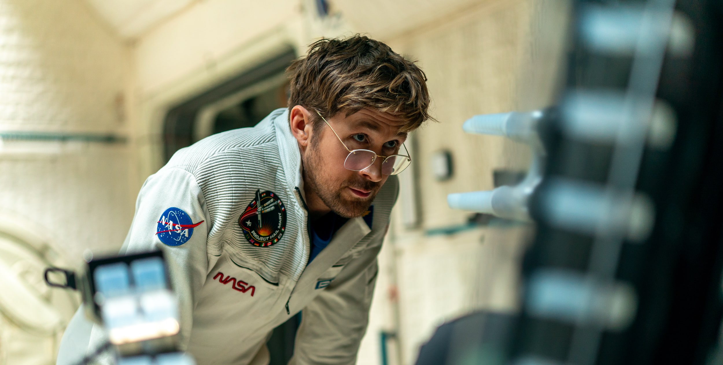 Ryan Gosling in Project Hail Mary.