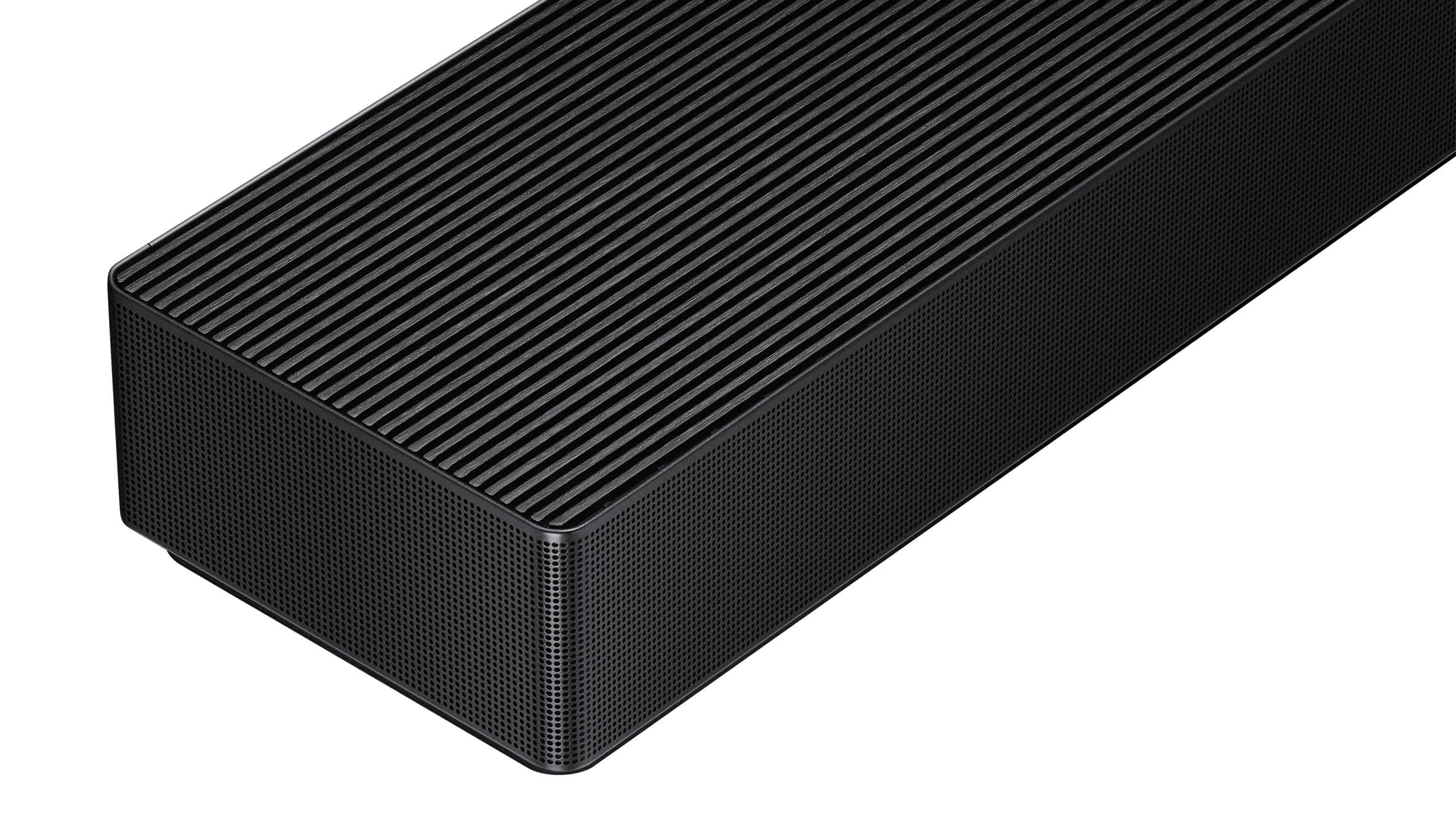 The QS90H has a similar design to the existing QS700 soundbar