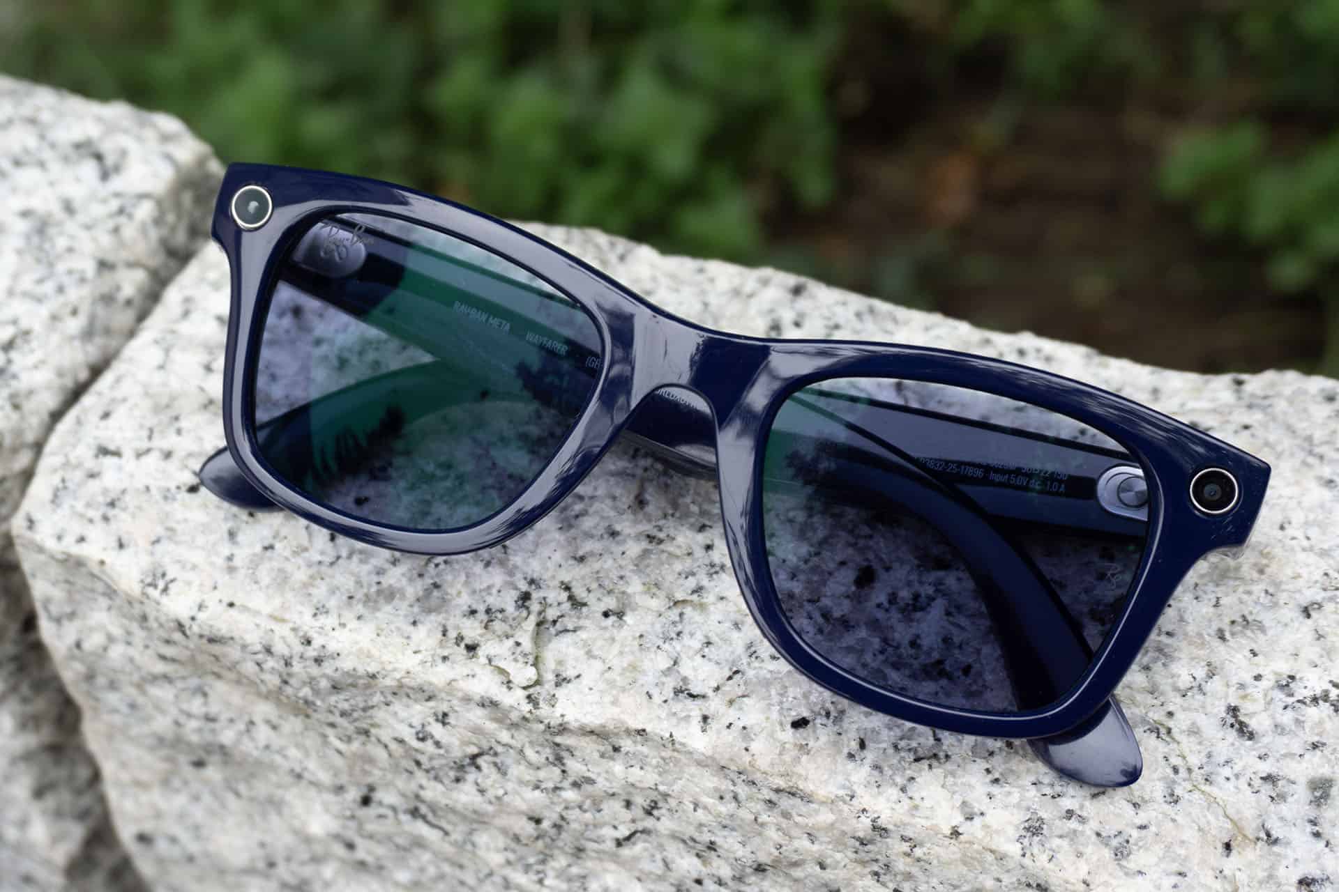 The second-generation Ray-Ban Meta glasses come with clear frames, with polarized and transition lenses available as an upgrade.