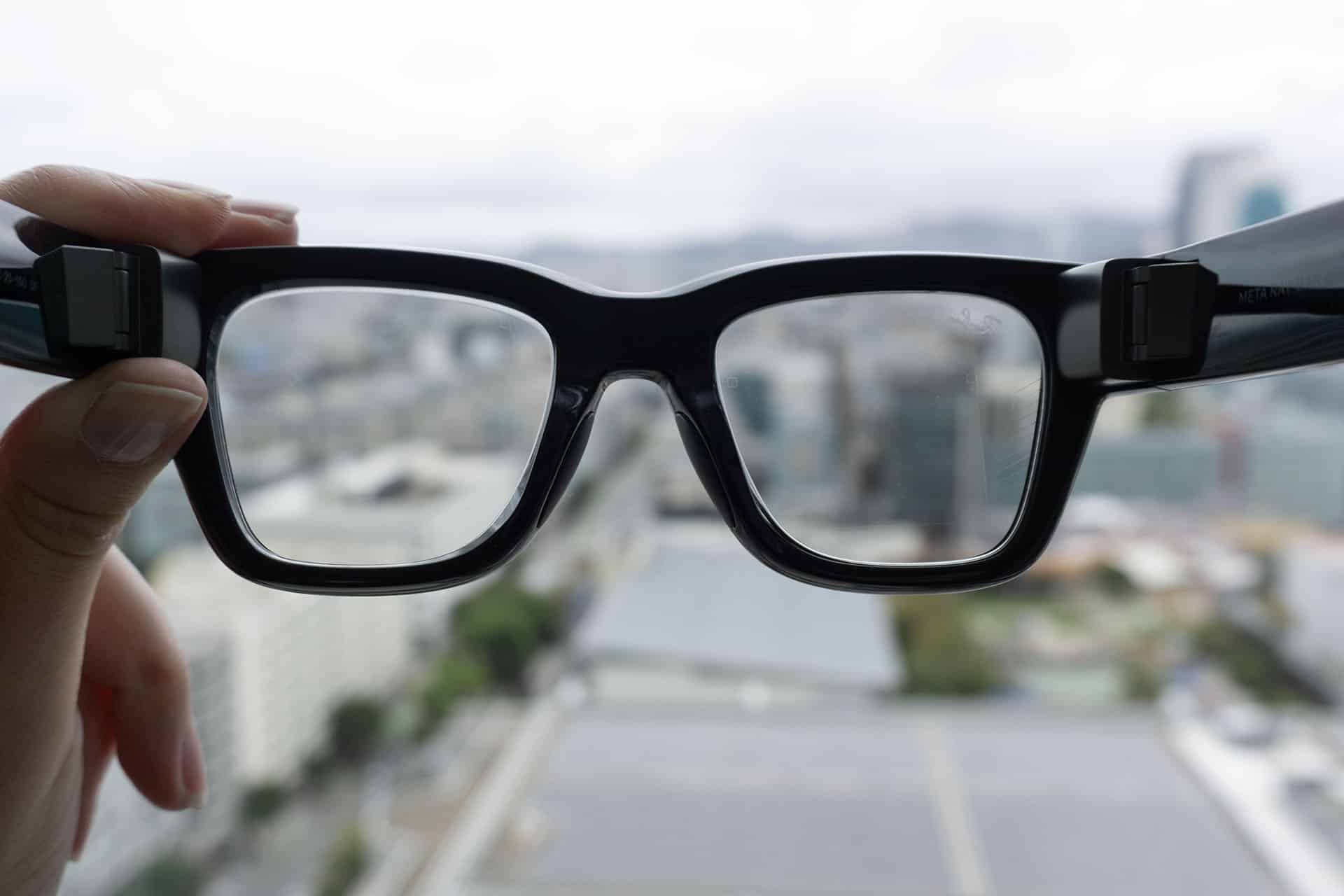 There's some impressive tech inside those thick frames.