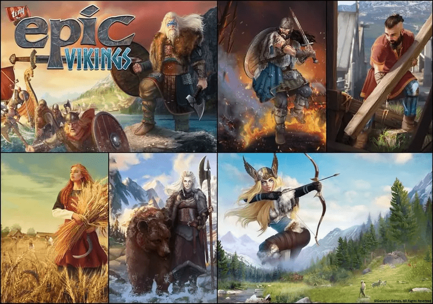 Board Game Tiny Epic Vikings