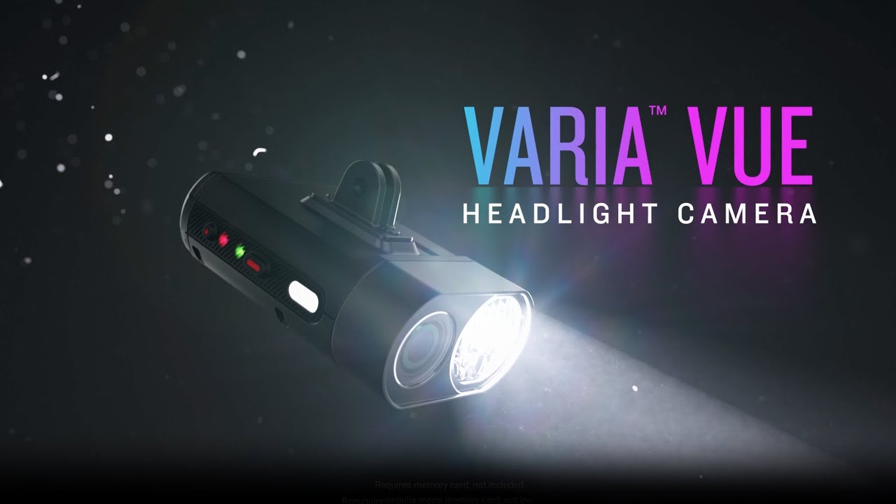Garmin Varia Vue headlight camera | See it and save it - YouTube