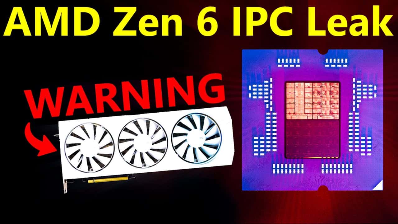 AMD Zen 6 240MB X3D IPC Leak | RX 9070 XT Price Drop Warning - YouTube