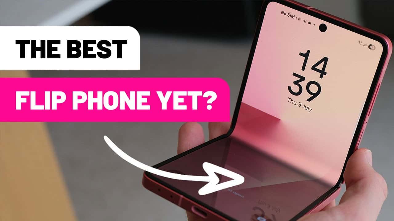 Samsung Galaxy Z Flip 7 hands-on: just LOOK at that cover screen! - YouTube