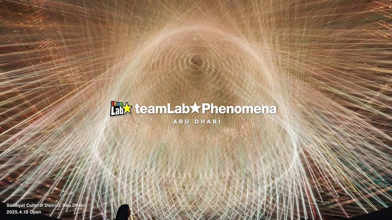 teamLab Phenomena Abu Dhabi Highlight Video - YouTube