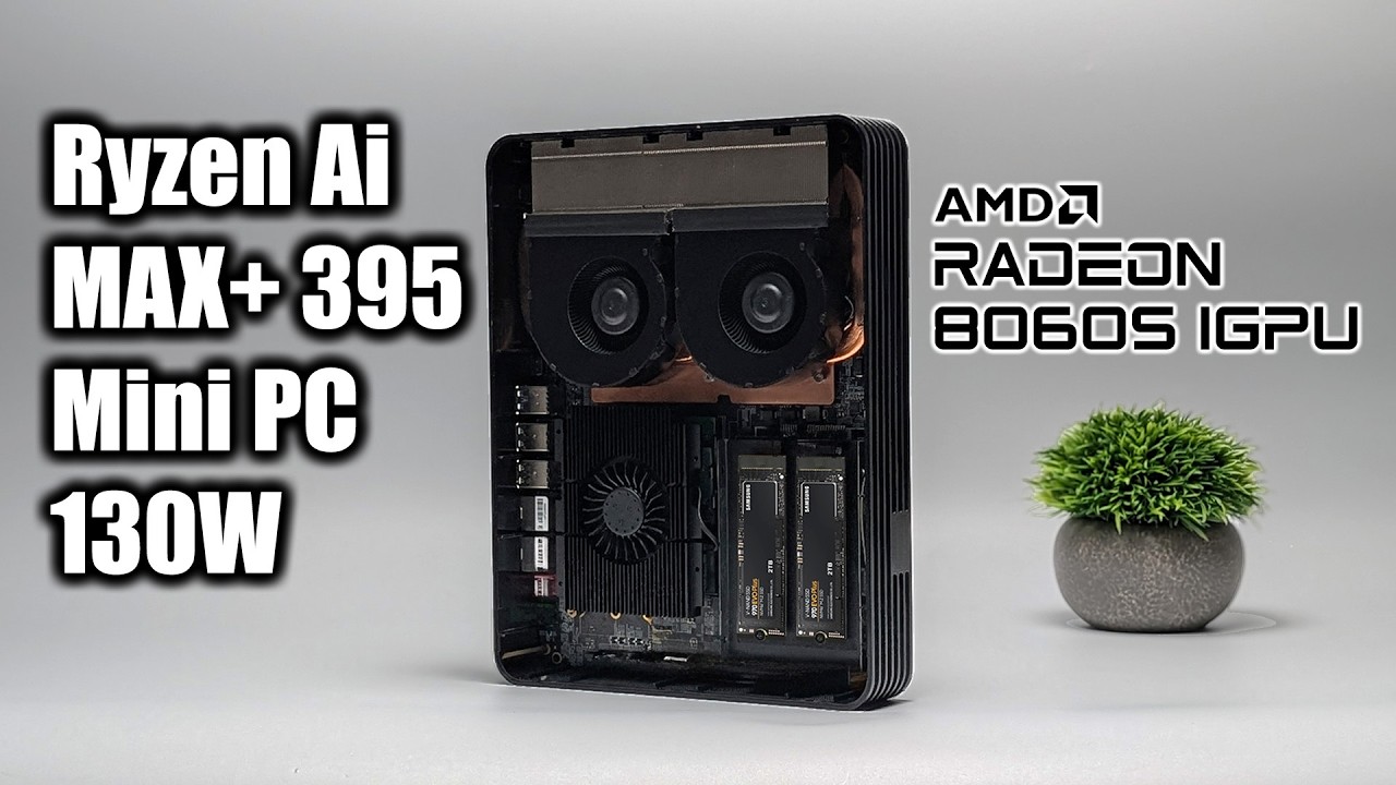 AMD Ryzen Ai Max + 395 Mini PCs Offer BIG iGPU Performance! - YouTube