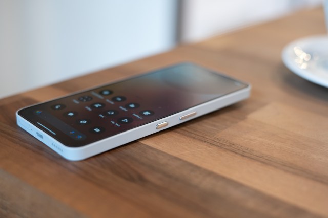 Nothing Phone 3a Pro showing essential key