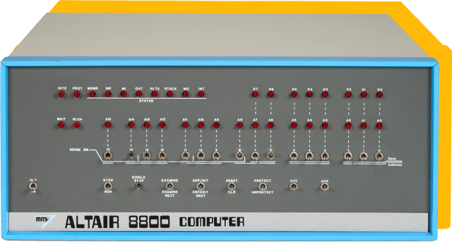 Altair Basic computer.