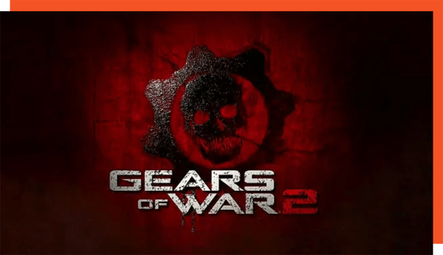 Promo art from Gears of War 2.