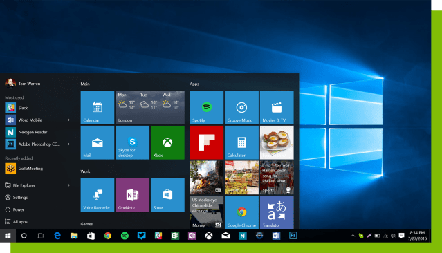 Screenshot of a Windows 10 desktop.