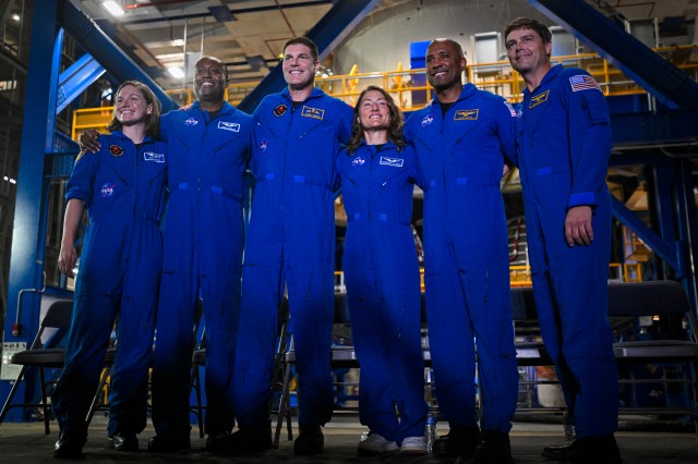 NASA’s Artemis II crew in December 2024.