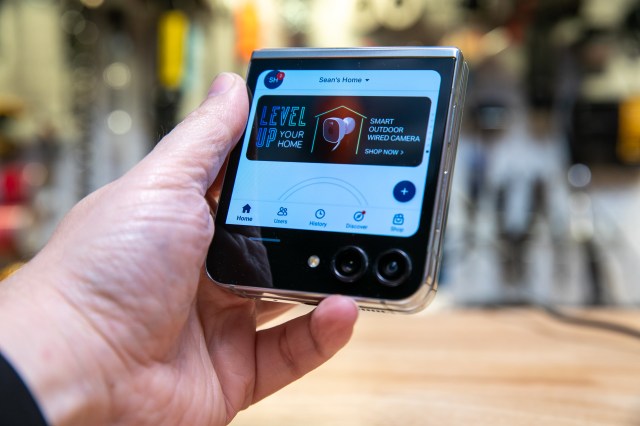 The only thing I ever want to do in the MyQ app is press the garage door button — but on the cover screen, I have to scroll past ads first.