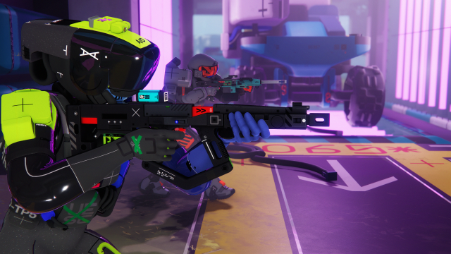In Marathon, you play as a Runner who has to loot the map and get out quick.
