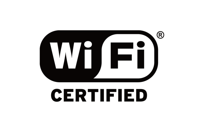 Wi-Fi Certified logo.