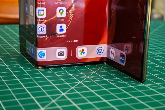 Huawei Mate XT folded open