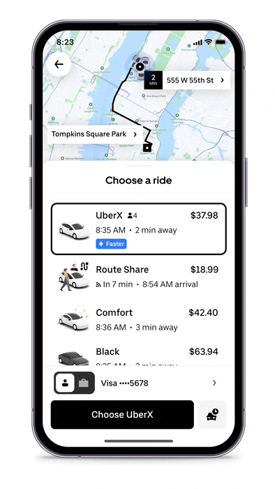Route Share is Uber’s latest bus-like feature.