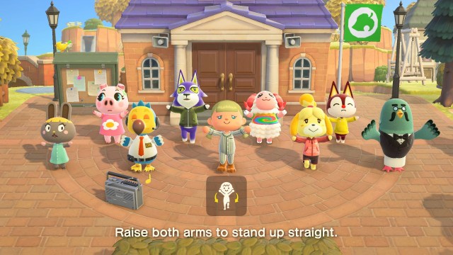 A screenshot from the video game Animal Crossing: New Horizons.
