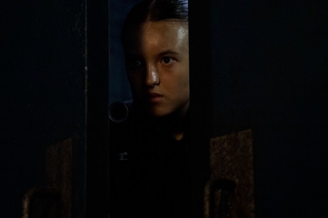 A still image of Bella Ramsey in the HBO series The Last of Us.