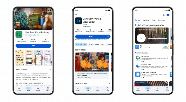 Google will let developers add content carousels, a YouTube playlist, and audio.