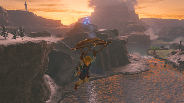 A screenshot from The Legend of Zelda: Breath of the Wild — Nintendo Switch 2 Edition.