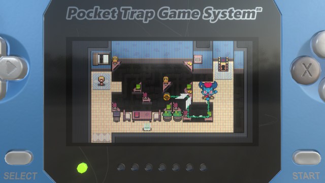 A screenshot from Pipistrello and the Cursed Yoyo.