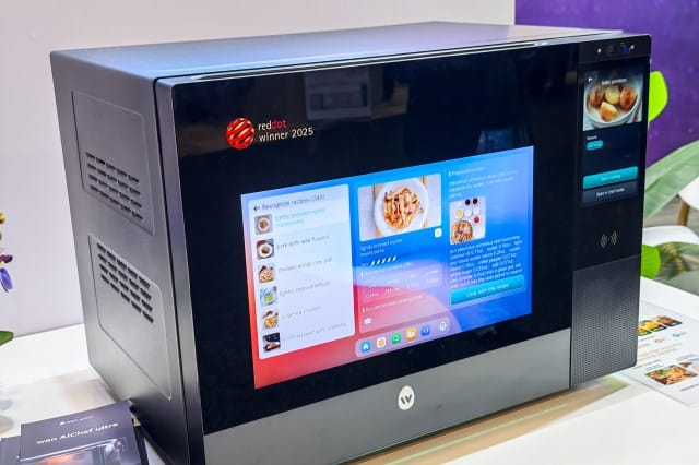This looks pretty smart, but it really is just a microwave.