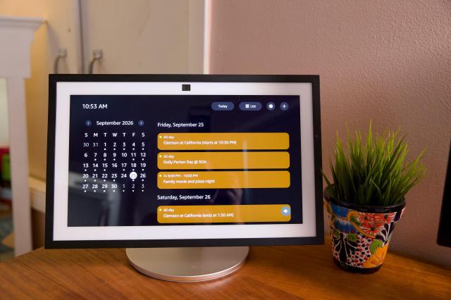 The Echo Show’s calendar interface is much better, though it still isn’t as good as the Skylight Calendar for viewing multiple schedules.