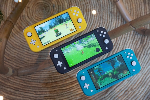 The Nintendo Switch Lite.