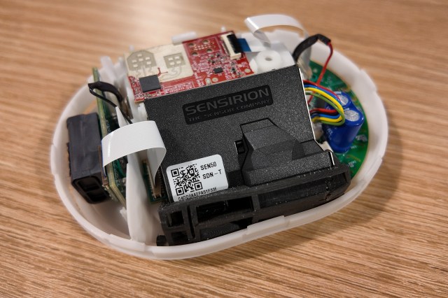 It’s full of sensors.