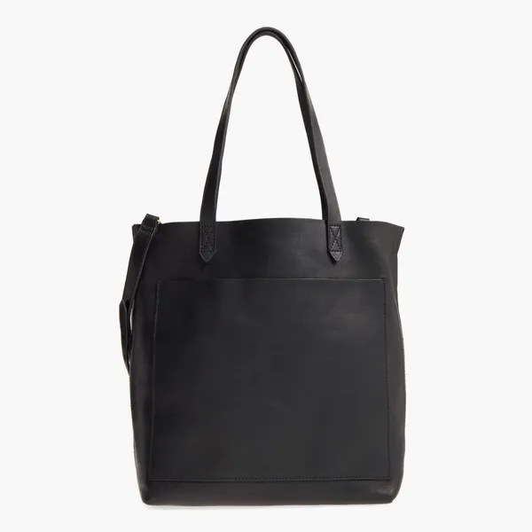 Madewell Medium Leather Transport Tote