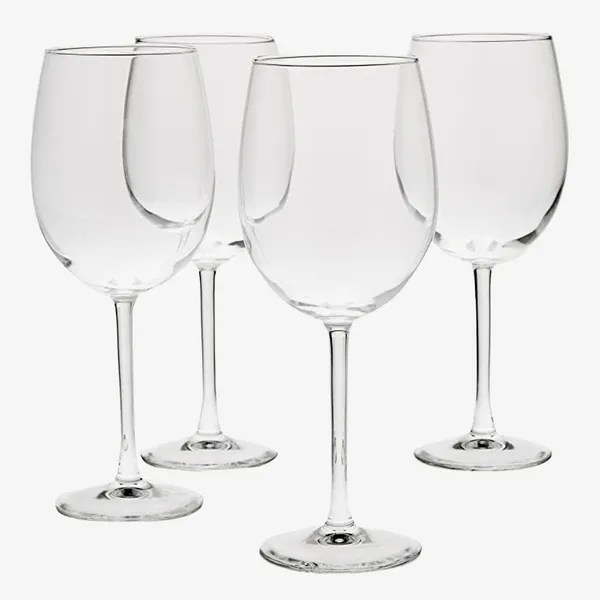 AmazonBasics All-Purpose Wine Glasses, Set of Four