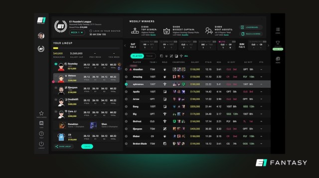 Esports One screenshot