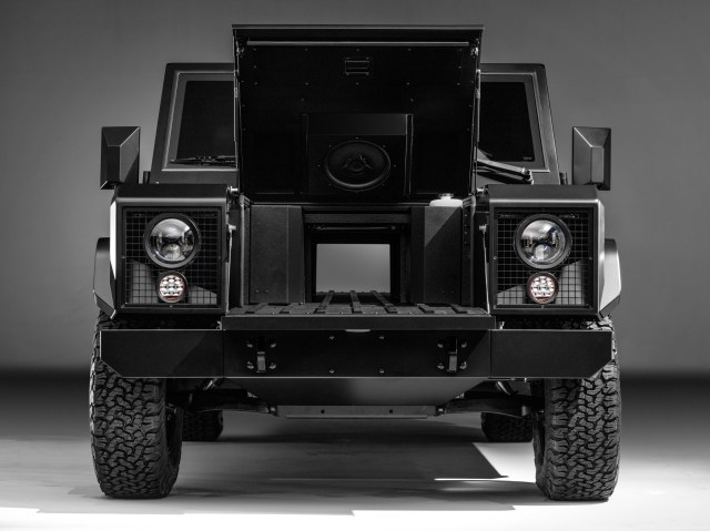 Bollinger electric vehicle Passthrough