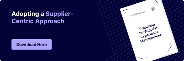 supplier centric - Adopting a Supplier Centric Approach