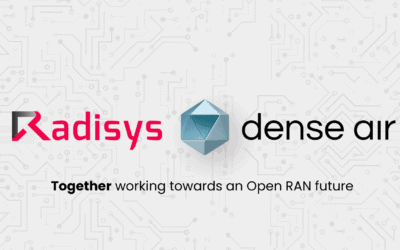 As research on actively shared 5G Open RAN yields breakthroughs, Dense Air and Radisys announce a strategic partnership
