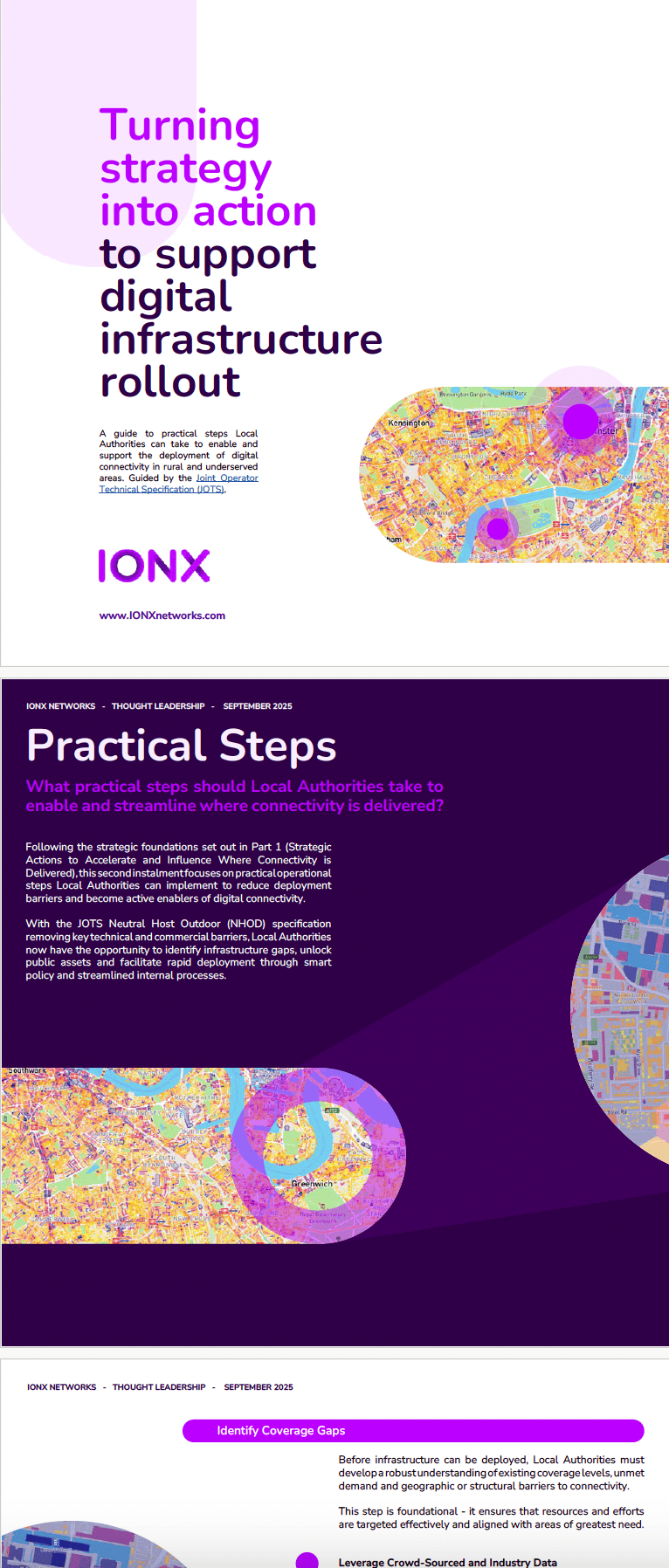 IONX JOTS Strategic Actions Connected Infrastructure