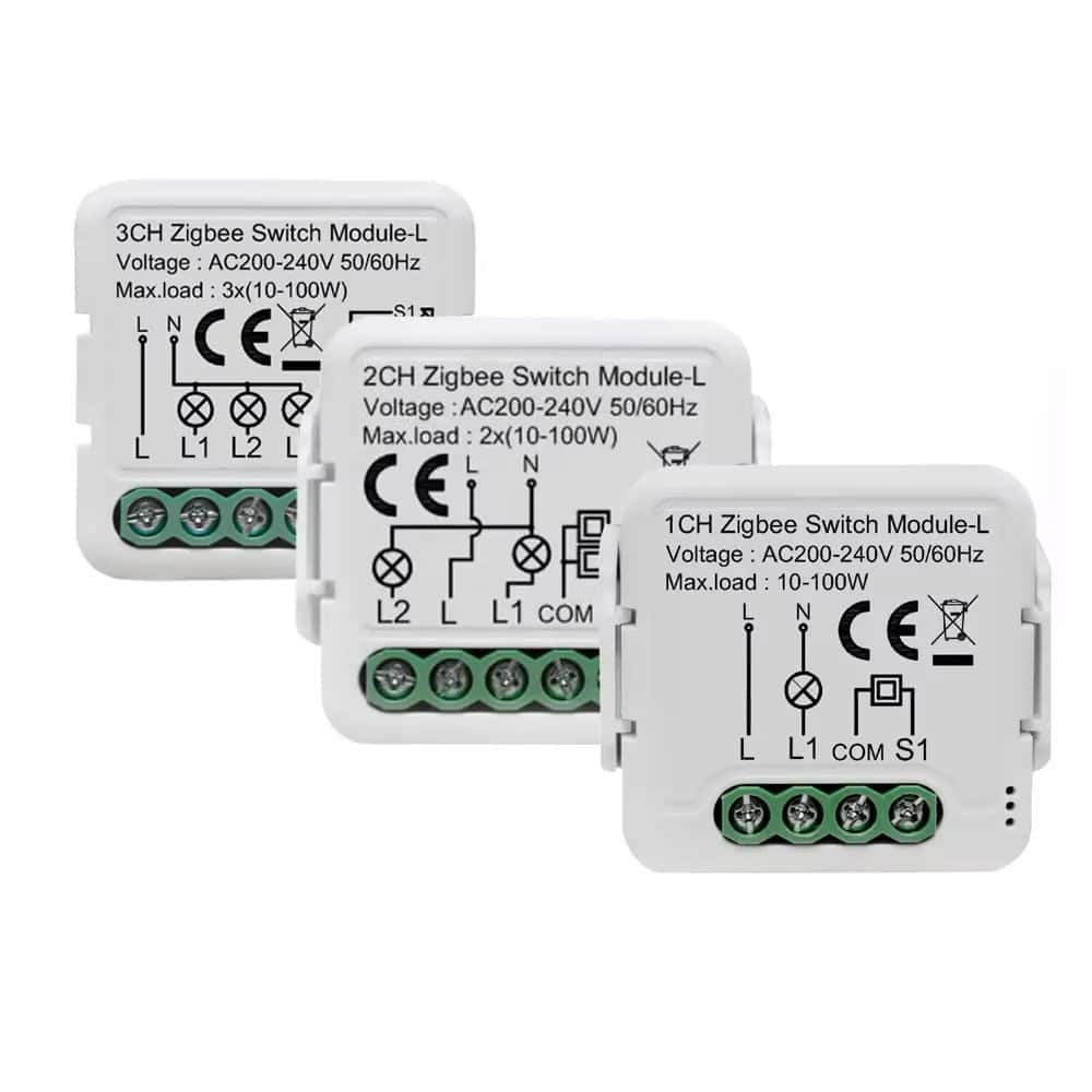 Zigbee Switch and Dimmer Modules