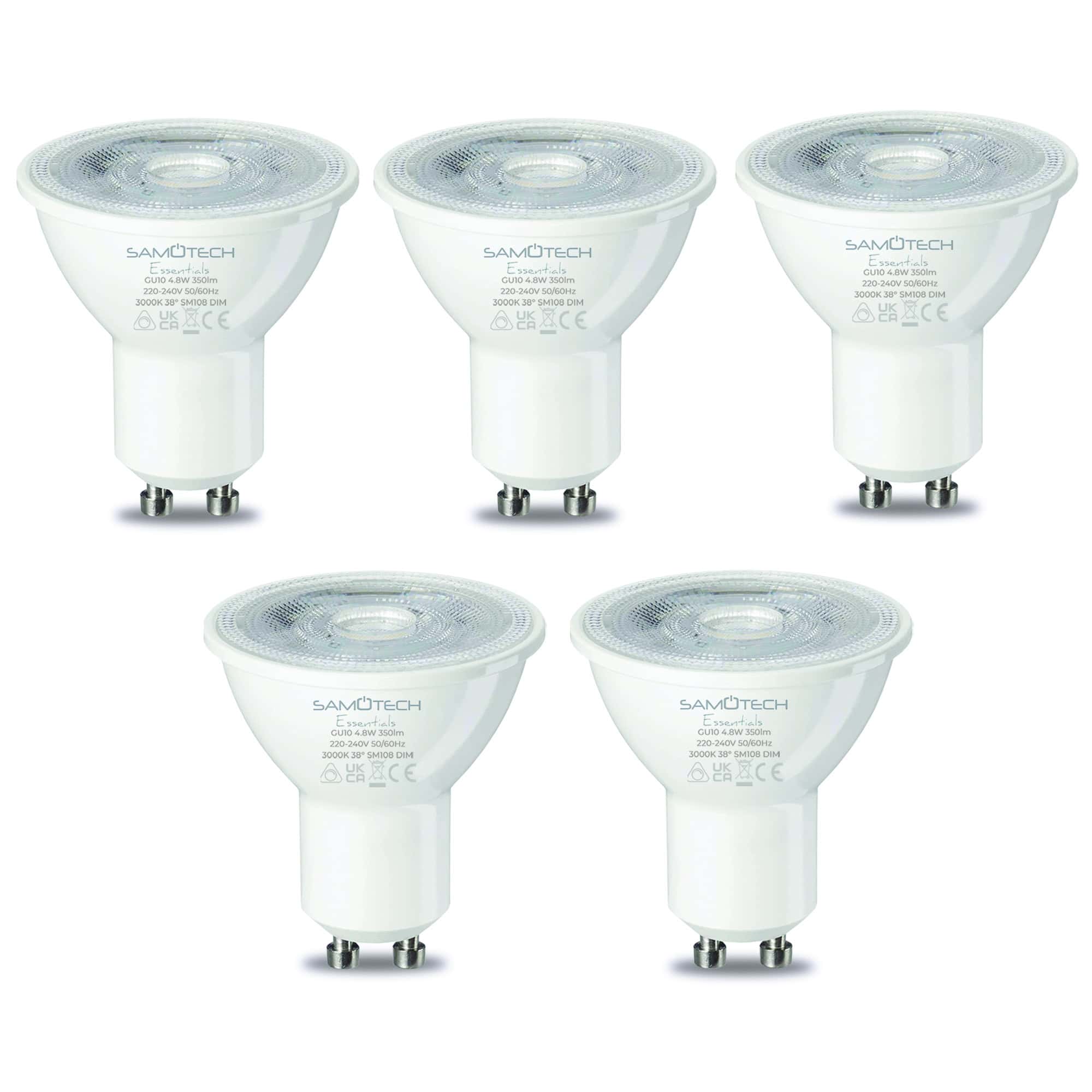 Dimmable GU10 warm white bulb