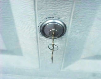 Garage Door Lock Install Or Rekey