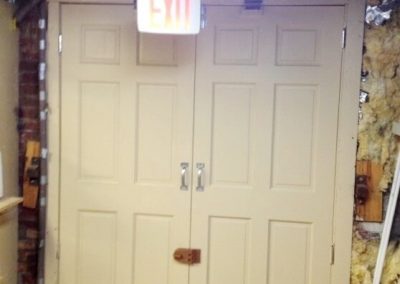 Commercial Double Door Installation