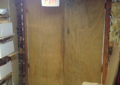 Commercial Double Door Installation