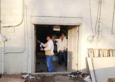 Commercial Double Door Installation